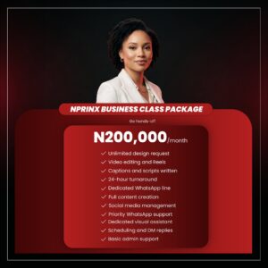 Nprinx Business Class Package