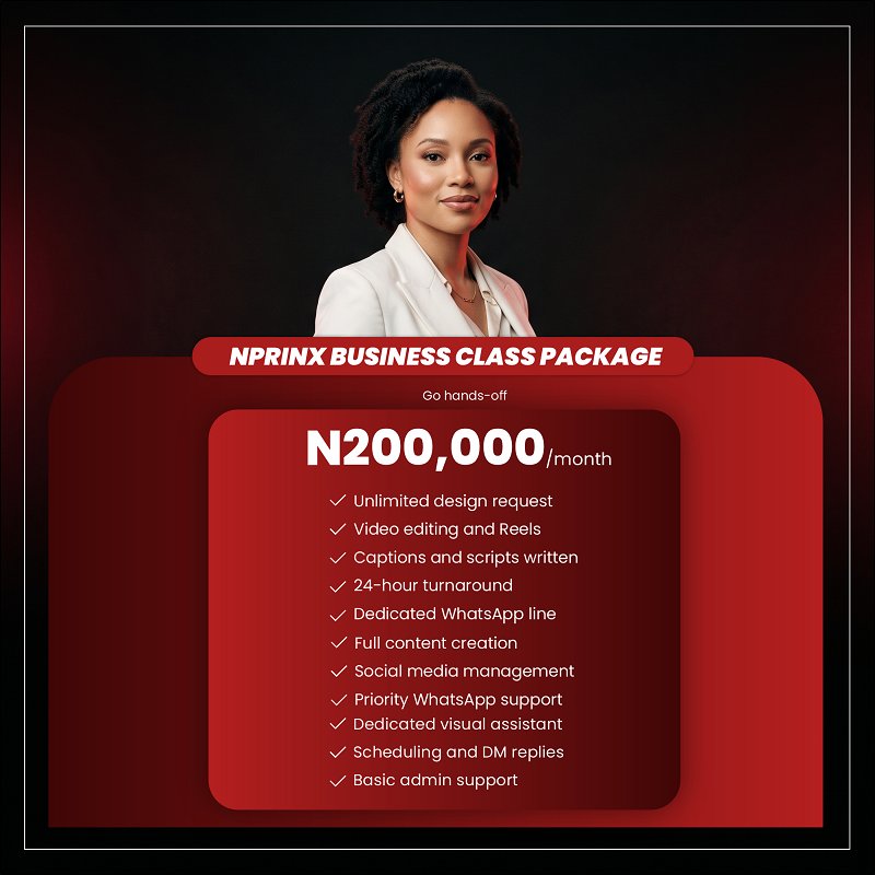 Nprinx Business Class Package - Image 2